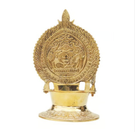 Brass Table Decor Oil Lamp Kamakshi Deepak