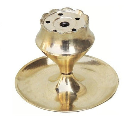 Brass Round Agarbatti Stand