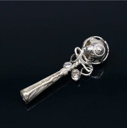 Pure Silver Toddler bell toy