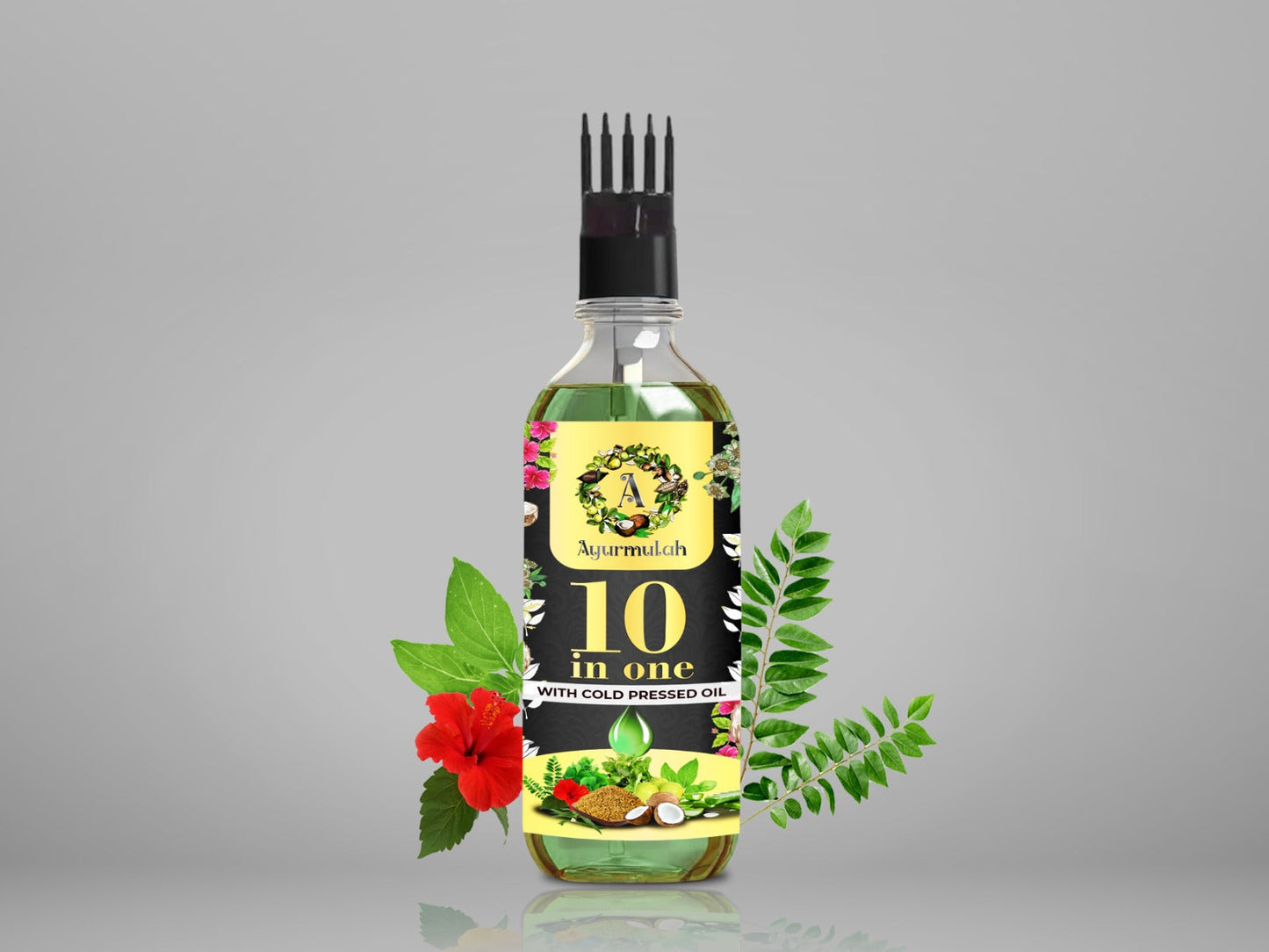 Ayumulah 10 in One Hair Oil With Rosemary