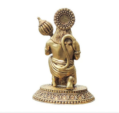 Brass Hanuman idol