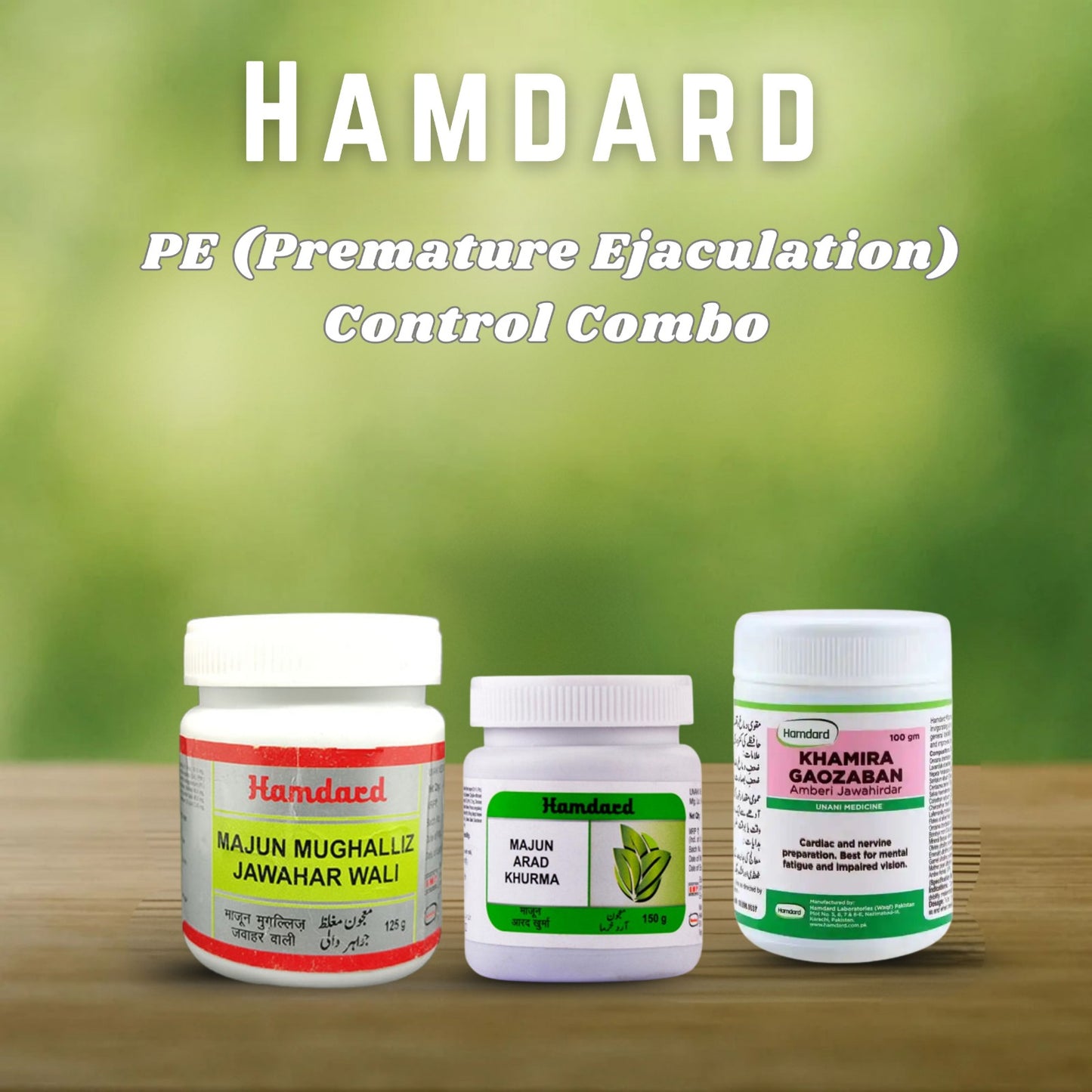 Hamdard PE (Premature Ejaculation) Control Combo