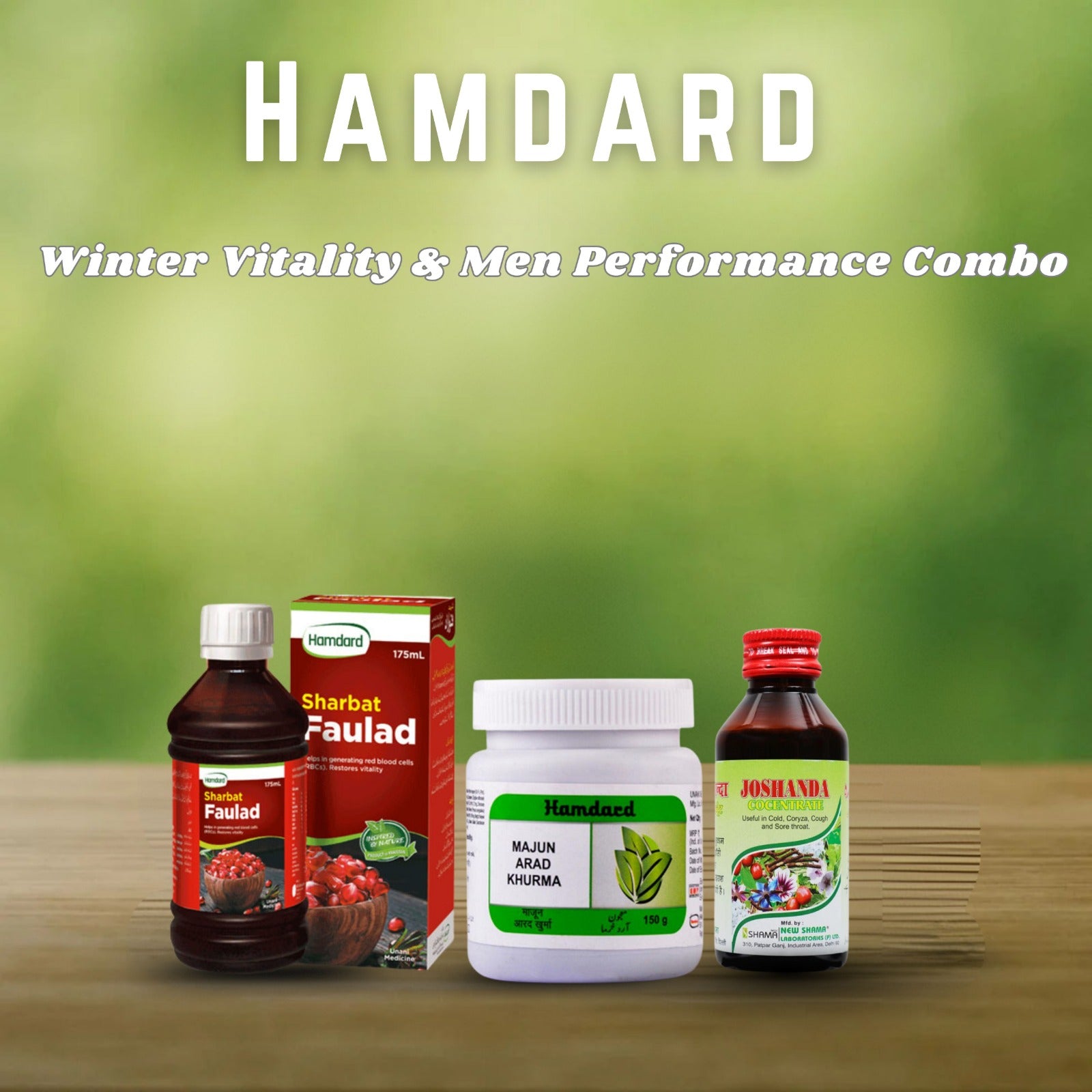 Hamdard Winter Vitality & Men Performance Combo