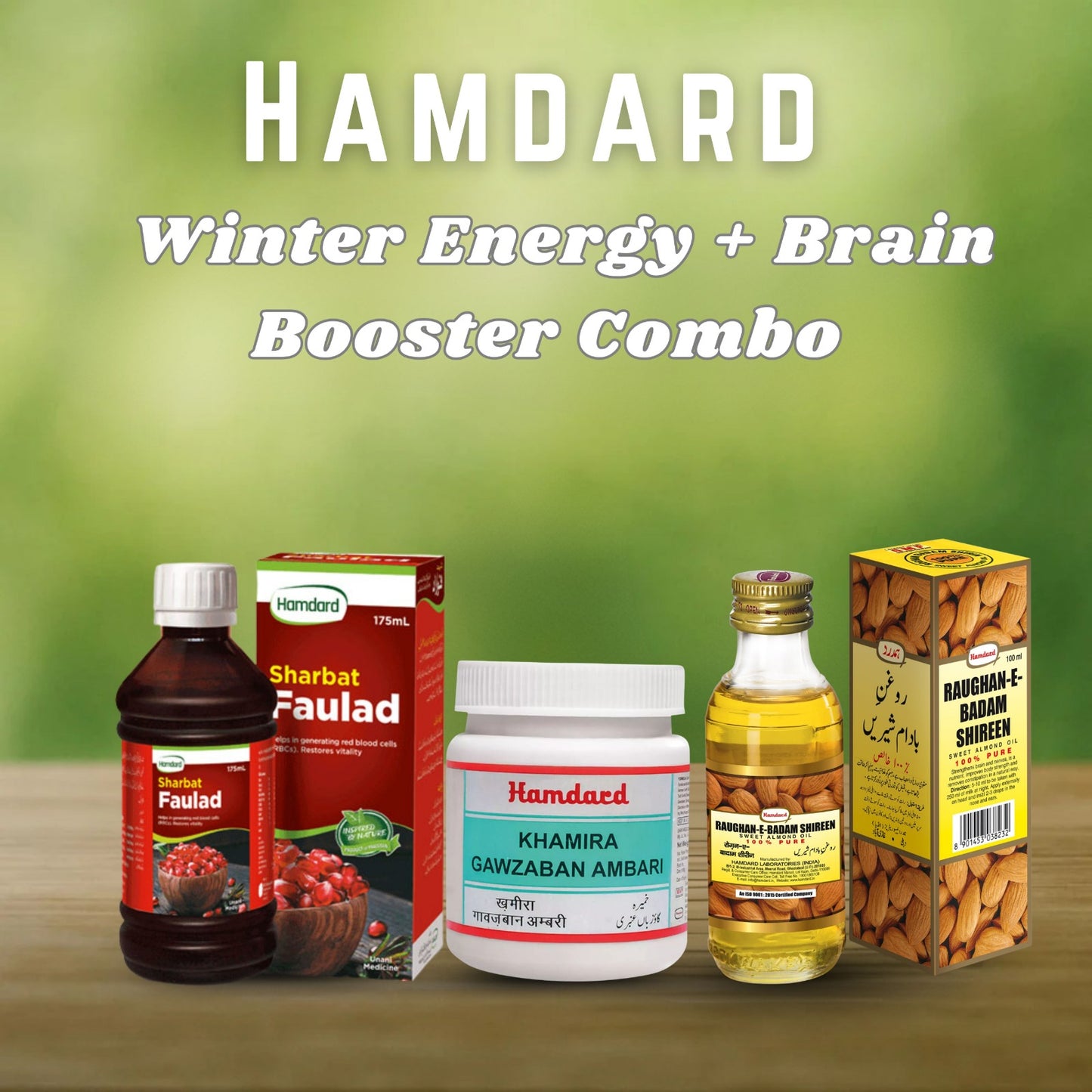 Hamdard Winter Energy + Brain Booster Combo