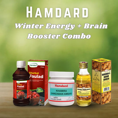 Hamdard Winter Energy + Brain Booster Combo