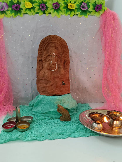 Eco friendly Gomaya Ganesha Idol