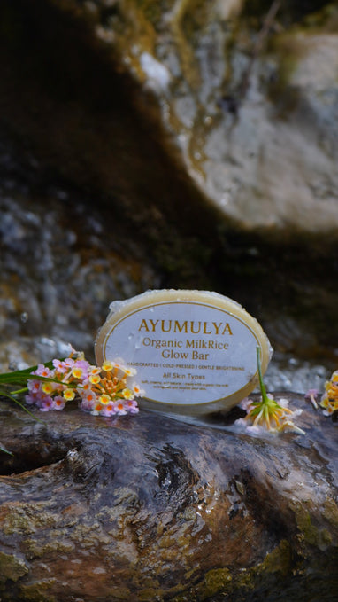 Ayumulya Organic Milk Rice Glow Bar
