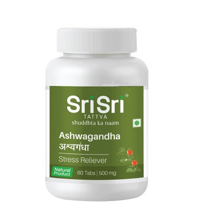 Sri Sri Tattva Ashwagandha 500mg 60 Tablets