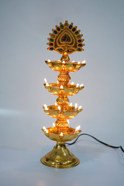 Artificial LED Diya Decorative Lights for Diwali Festival
