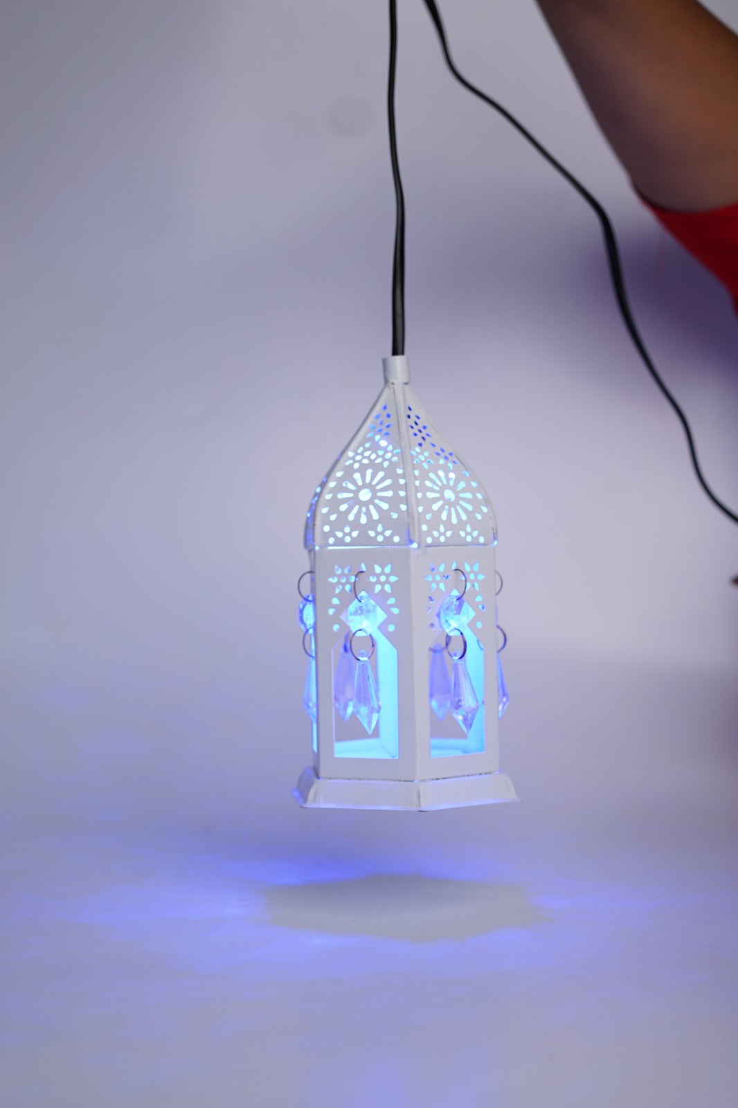 White LED Decorative Lantern Flameless Diwali & Festive Light
