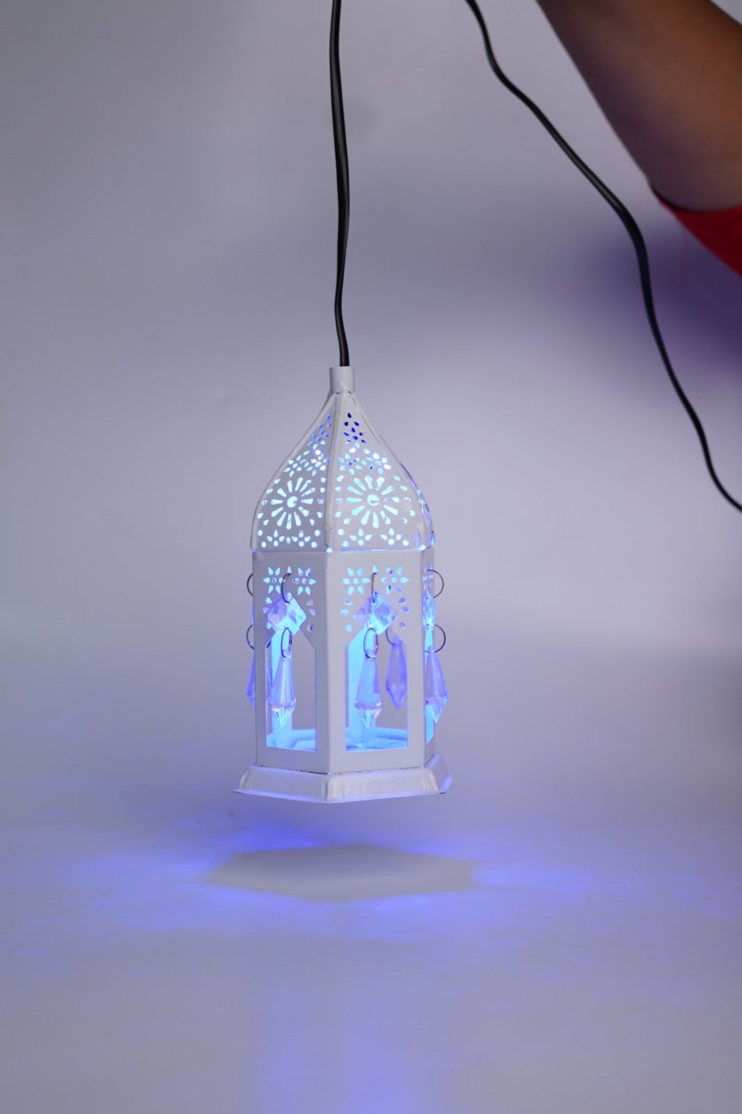 White LED Decorative Lantern Flameless Diwali & Festive Light