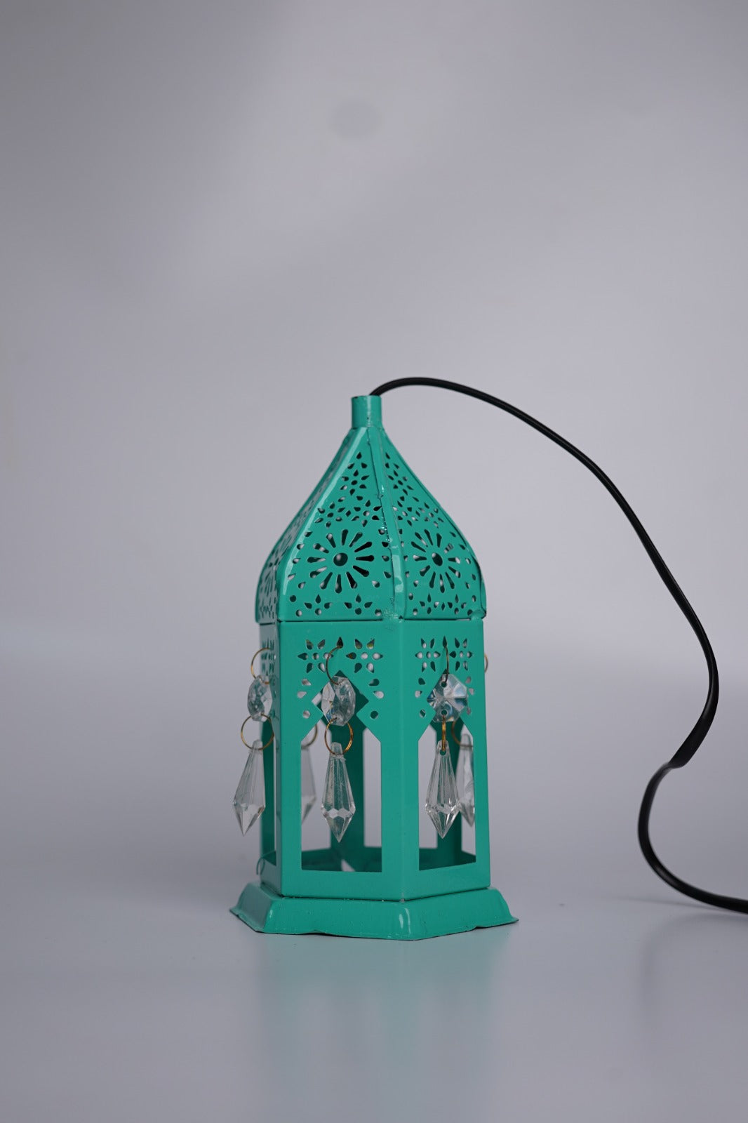Decorative Diwali Green Light Lantern