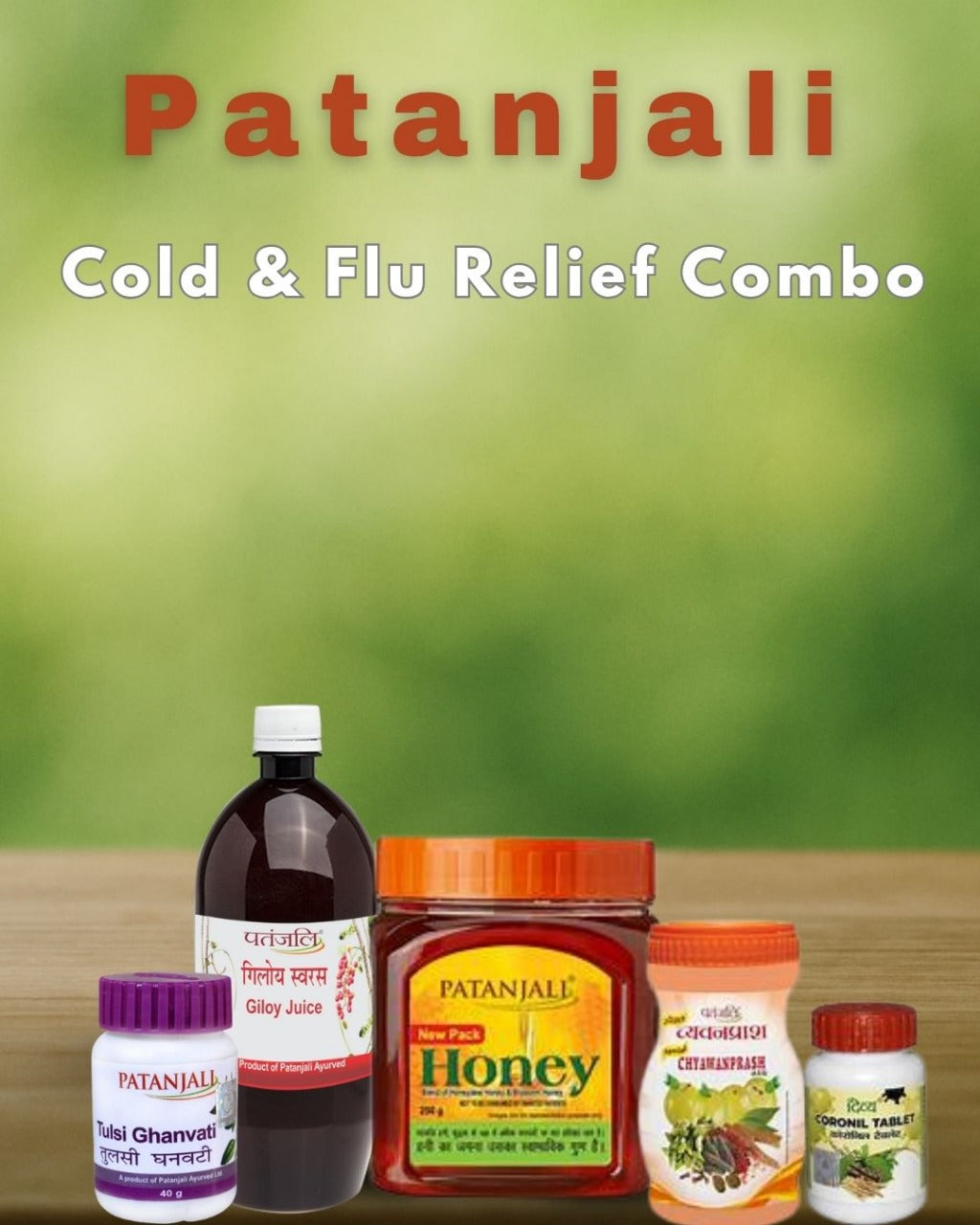 Patanjali Cold & Flu Relief Combo