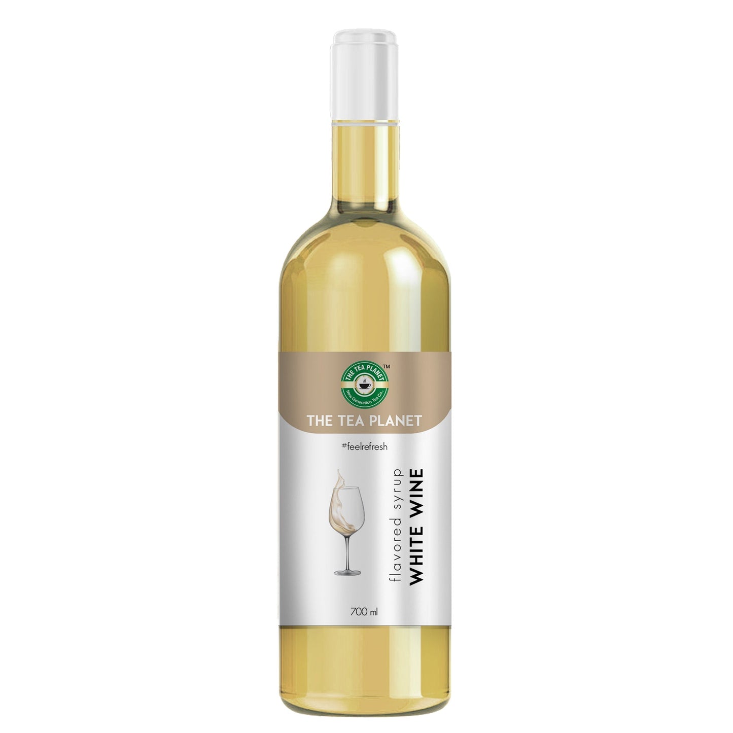 The Tea Planet Sparkling White Wine Syrup 700 ml
