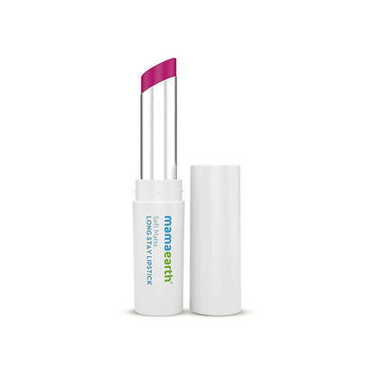 Mamaearth Soft Matte Long Stay Lipstick | Mulberry Pink