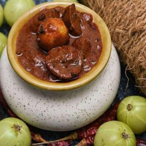 Vellanki Foods Amla Red Chilli Pickle | Aanvala Laal mirch Achaar