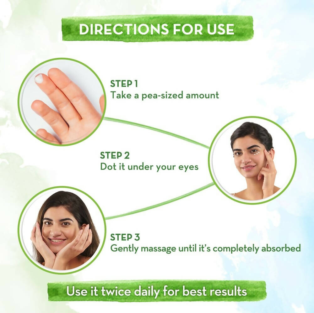 Mamaearth Vitamin C Daily Glow Under Eye Cream with Vitamin C and Turmeric