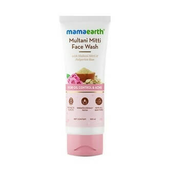 Mamaearth Multani Mitti Face Wash With Multani Mitti and Bulgarian Rose