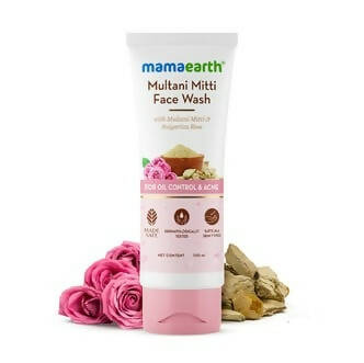 Mamaearth Multani Mitti Face Wash With Multani Mitti and Bulgarian Rose