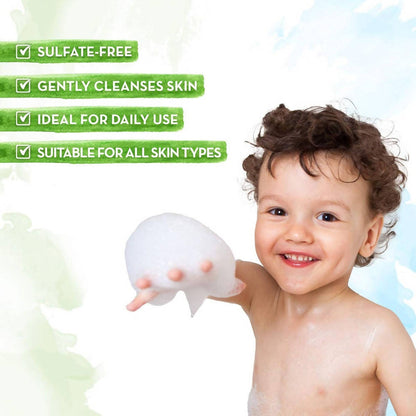 Mamaearth Original Orange Body Wash For Kids with Orange and Oat Protein