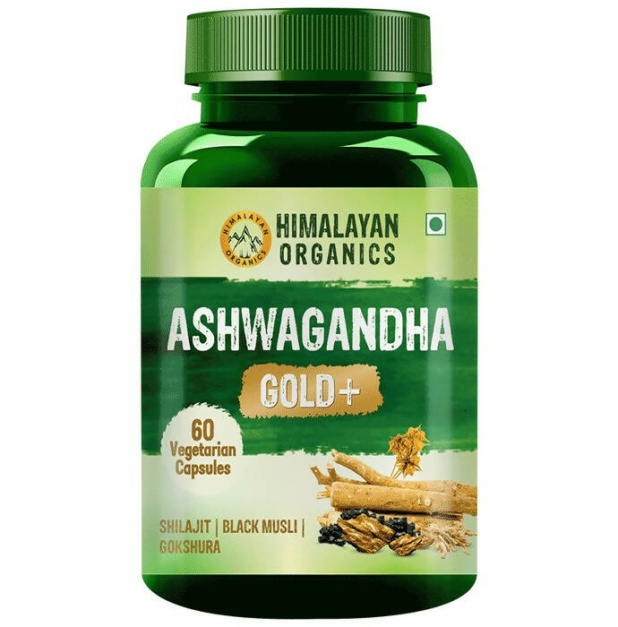 Himalayan Organics Ashwagandha Gold+ Capsules - PUSHMYCART