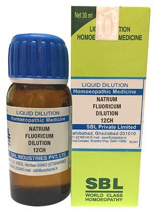 SBL Natrum Fluoricum Dilution 12 CH