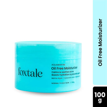 Foxtale Aquamarine Oil-Free Hydrating Moisturiser – 50 ml