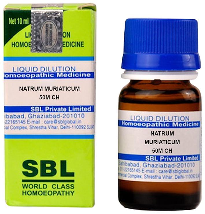 SBL Natrum Muriaticum Dilution 50M CH