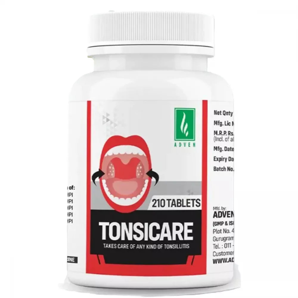 Adven Tonsicare Tablets guards Tonsils