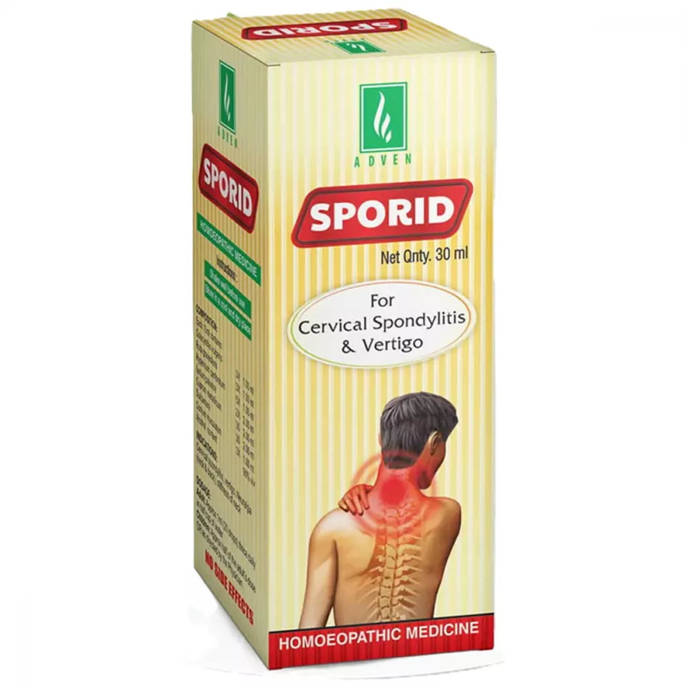 Adven Sporid Drops For Cervical Spondylitis & Vertigo