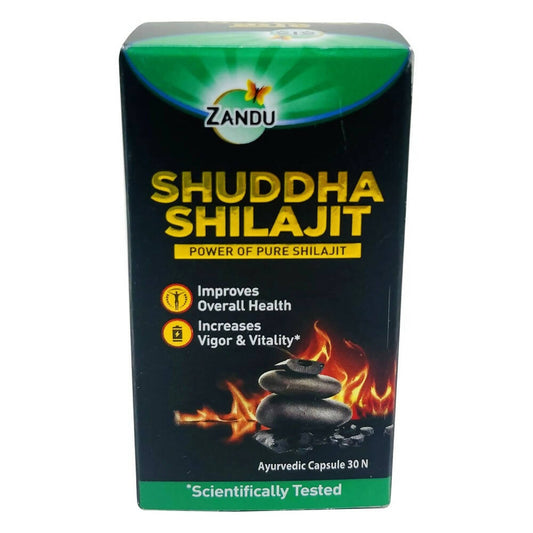 Zandu Shuddha Shilajit Capsules