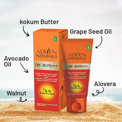 Adven Naturals Sun Protection Cream - PUSHMYCART