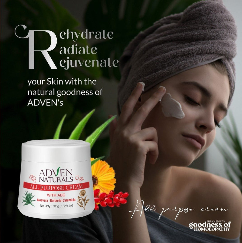 Adven All Purpose Cream With Aloe Vera| Berberis | Calendula 50g