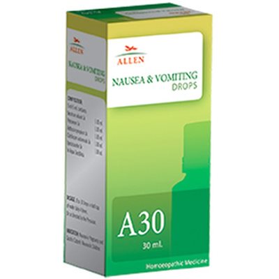 Allen A30 Nausea & Vomiting Drop 30 ml
