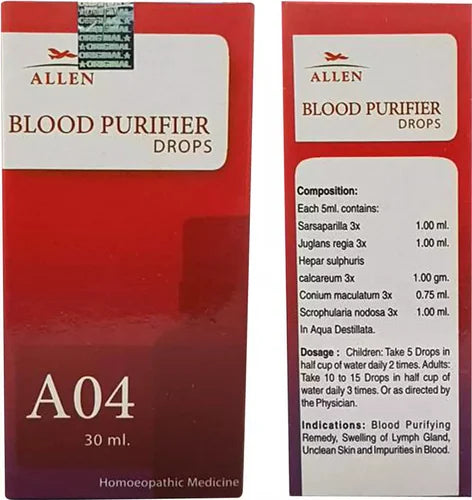Allen A4 Blood Purifier Drop - PUSHMYCART