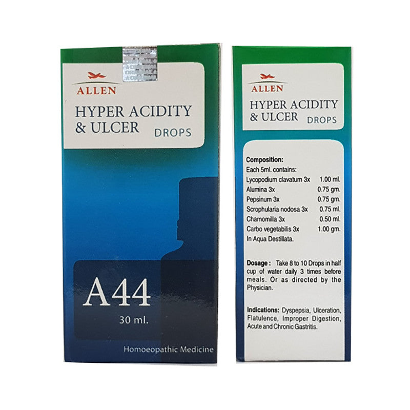 Allen A44 Hyper Acidity & Ulcer Drop 30 ml