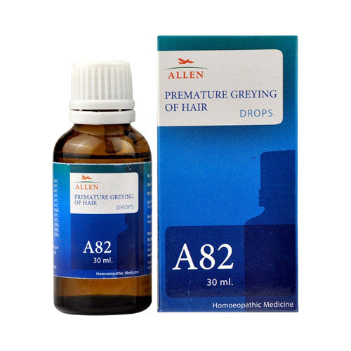 Allen A82 Premature Greying Of Hair Drop 30 ml