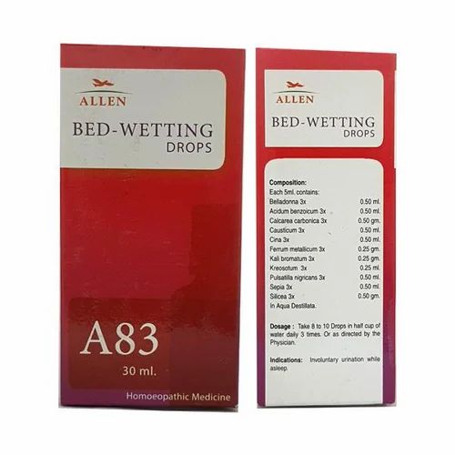 Allen A83 Bed-Wetting Drop - PUSHMYCART