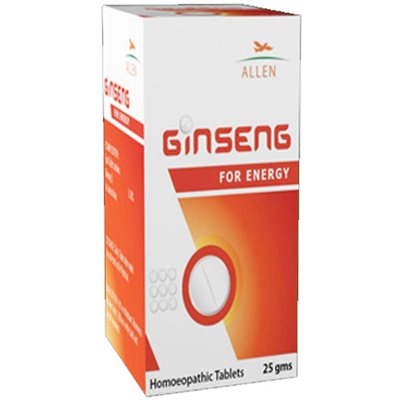 Allen Ginseng For Energy Tablet 25 gm