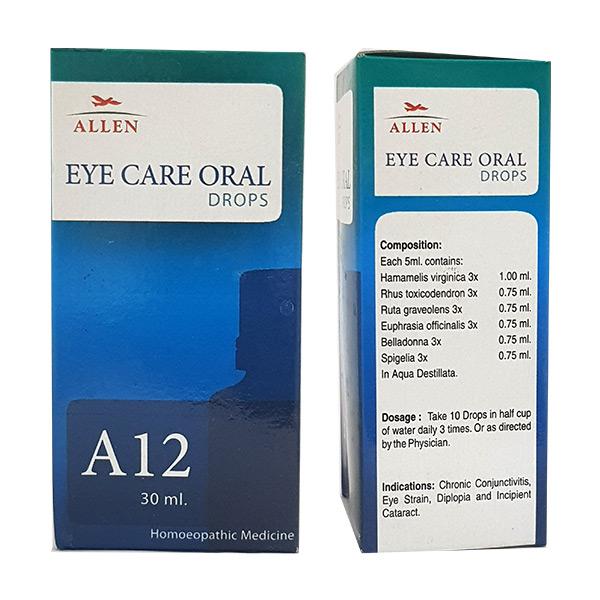 Allen A12 Eye Care Oral Drop - PUSHMYCART