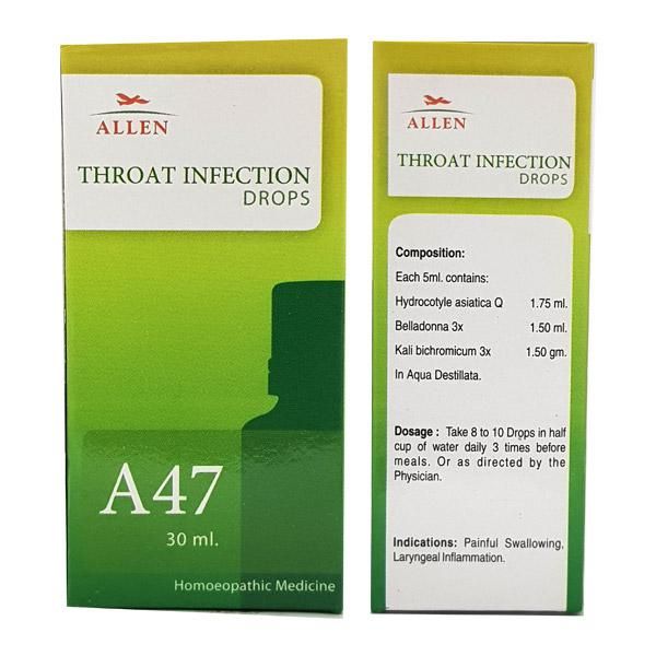 Allen A47 Throat Infection Drop - PUSHMYCART
