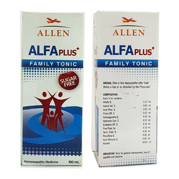 Allen Alfa Plus Sugar Free Family Tonic - PUSHMYCART
