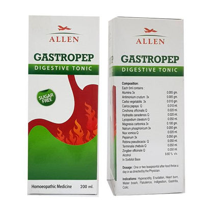 Allen Gastropep Digestive Sugar Free Tonic - PUSHMYCART