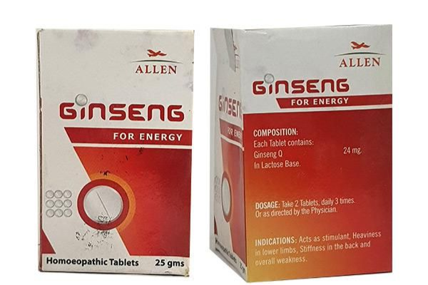 Allen Ginseng For Energy Tablet - PUSHMYCART