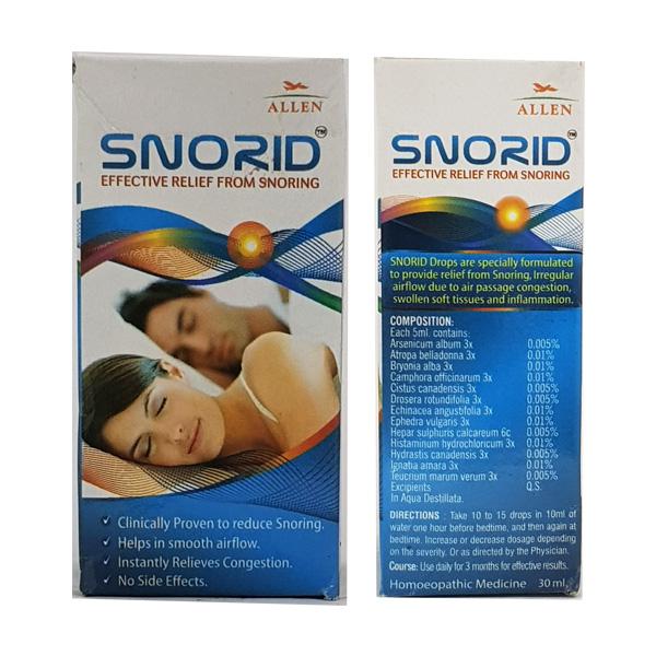 Allen Snorid Drop - PUSHMYCART