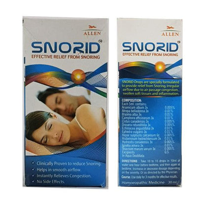 Allen Snorid Drop - PUSHMYCART