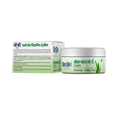 Sri Sri Tattva Aloe Vera Vit-E Cream - All Purpose Cream