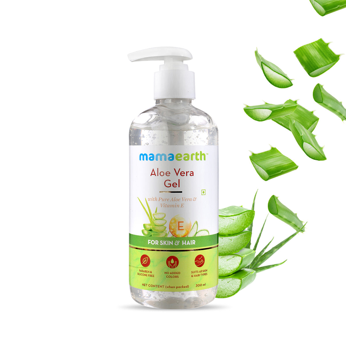 Mamaearth Aloe Vera Gel for Skin and Hair 300ml