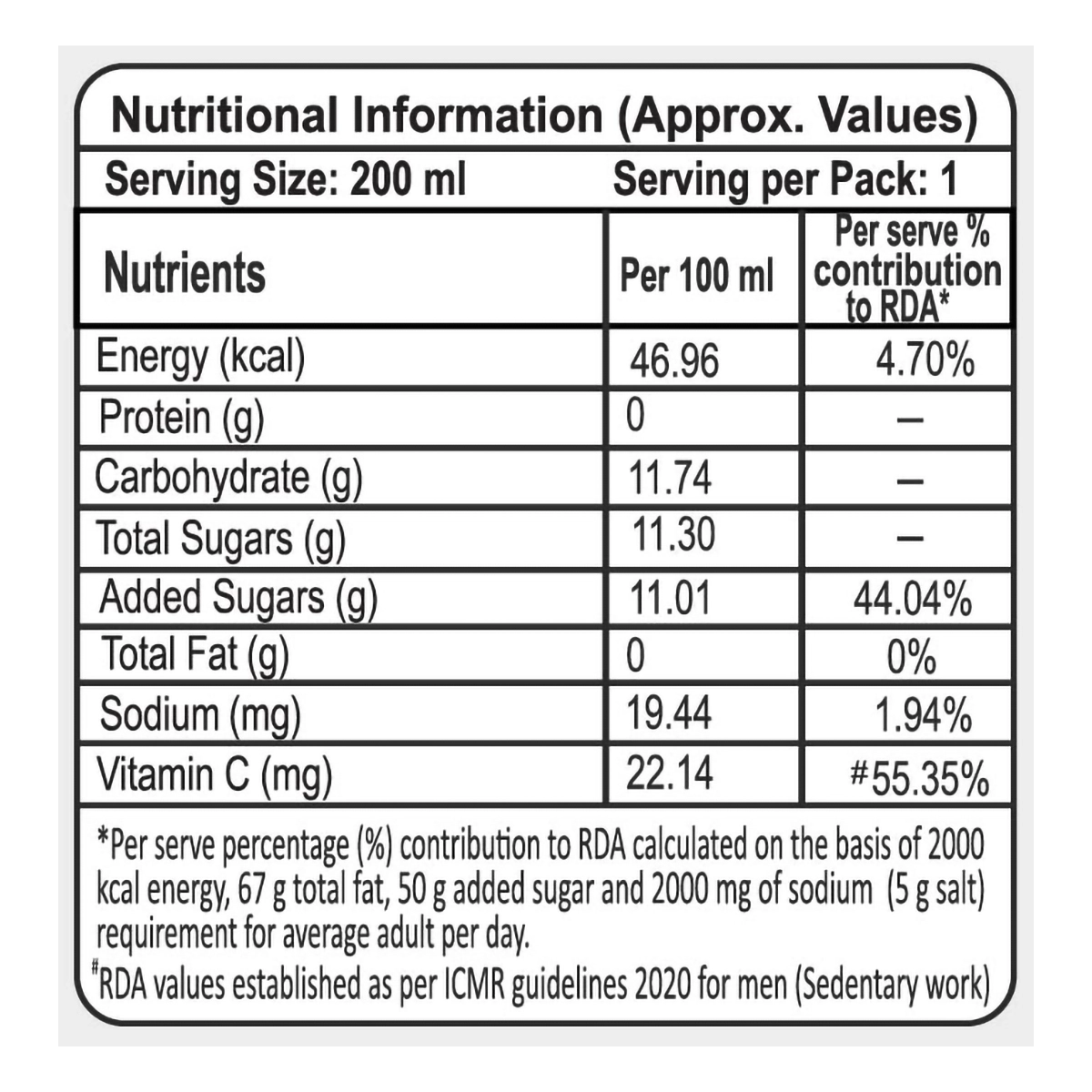 Patanjali Pomegranate Aloe Chunk Drink