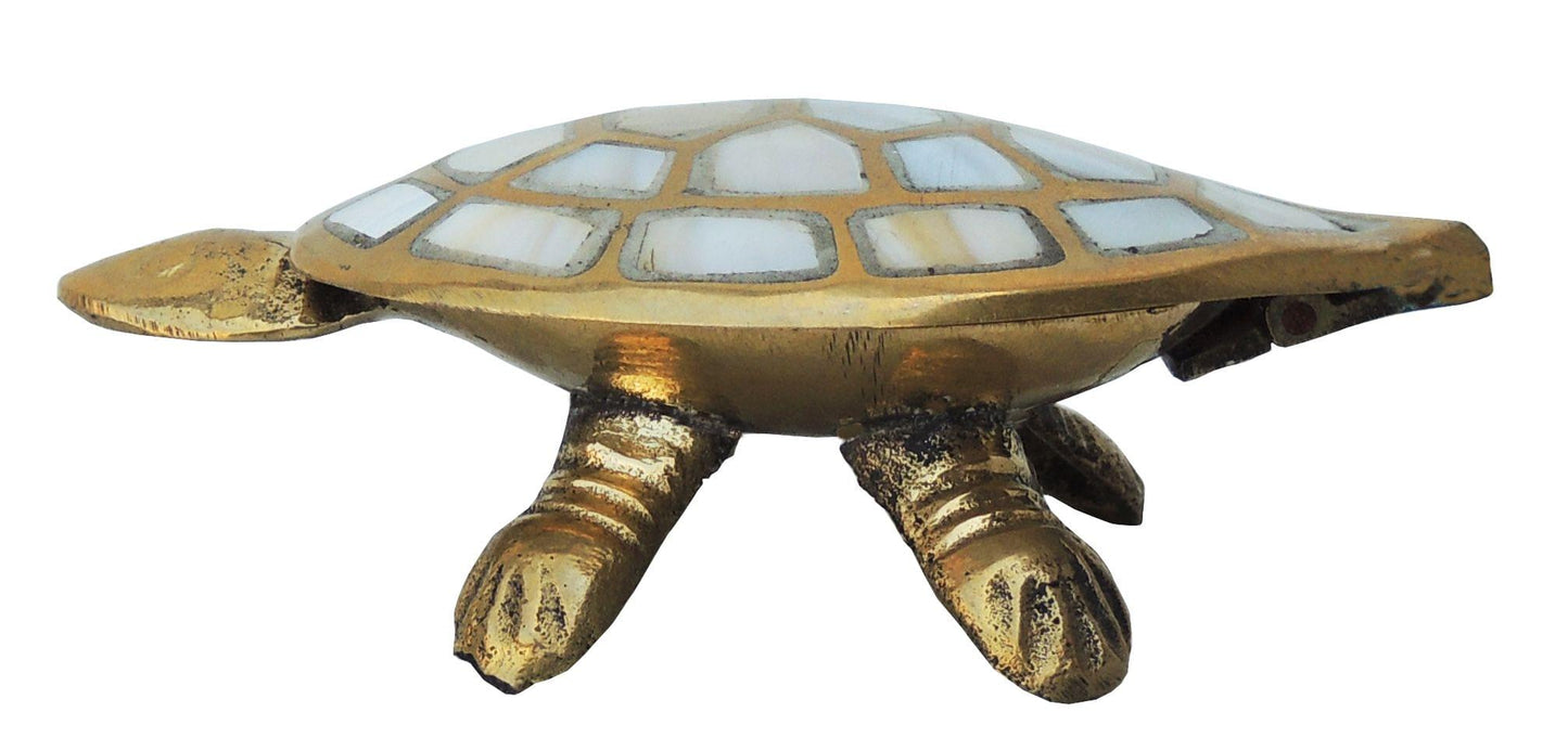 Brass Showpiece Tortoise | Kachua Statue